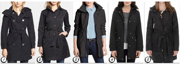 Packable Trench Coat