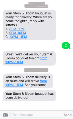 Stem & Bloom Text