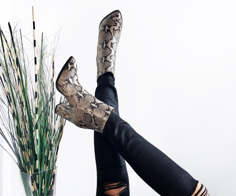 The Nikki Standard Snakeskin